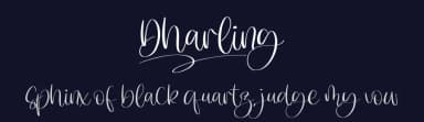 Dharling by Integritype Studio — Script Handwritten Font — thumbnail 2
