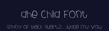 Dhe Child Font by dhe fontana — Script Handwritten Font — thumbnail 2