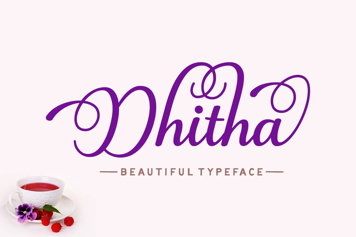 Dhitha Font by Andrian Dehasta — Script Handwritten Font