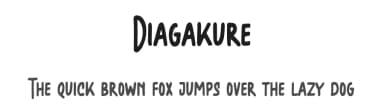 Diagakure by Letterhend Studio — Script Handwritten Font — thumbnail 1