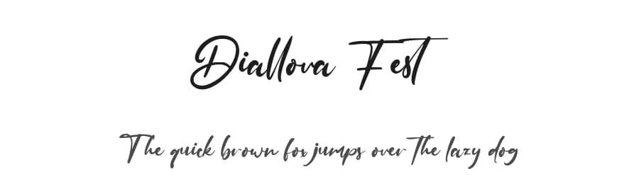 Diallova Fest by Staircase Studio — Script Handwritten Font
