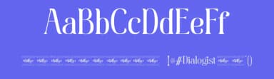 Dialogist by Nathatype — Serif Font — thumbnail 3