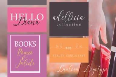 Dialova Font by aldedesign — Script Handwritten Font — thumbnail 6