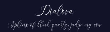 Dialova by aldedesign — Script Handwritten Font — thumbnail 2