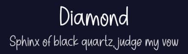 Diamond by Nirmala Creative — Script Handwritten Font — thumbnail 2
