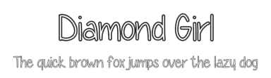 Diamond Girl by Vanessa Bays — Script Handwritten Font — thumbnail 1
