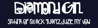 Diamond Girl by Des Gomez — Script Handwritten Font — thumbnail 2