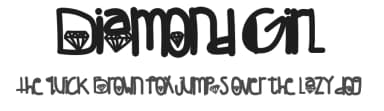 Diamond Girl by Des Gomez — Script Handwritten Font — thumbnail 1