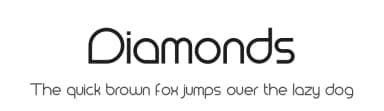 Diamonds by Font Bundles — Sans Serif Font — thumbnail 1