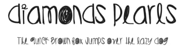 Diamonds Pearls by Des Gomez — Script Handwritten Font — thumbnail 1