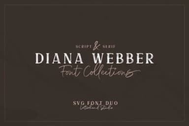 Diana Webber Family Font by letterhend — Script Handwritten Font — thumbnail 2