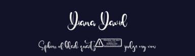 Diana David by Kong Font — Script Handwritten Font — thumbnail 2