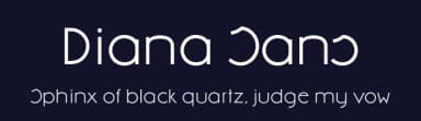 Diana Sans by David Luis — Sans Serif Font — thumbnail 2