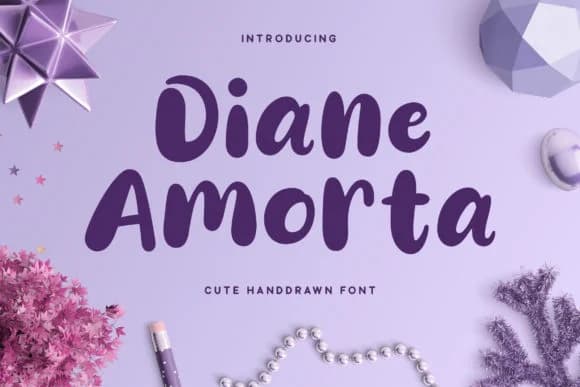 Diane Amorta Font by Grezline Studio — Script Handwritten Font