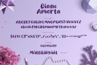 Diane Amorta Font by Grezline Studio — Script Handwritten Font — thumbnail 6