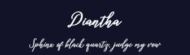 Diantha by Amarlettering - Takiy — Script Handwritten Font — thumbnail 2
