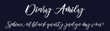 Diary Amily by Mr Letters — Script Handwritten Font — thumbnail 2
