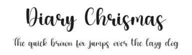 Diary Chrismas by PiPi Creative STUDIO — Script Handwritten Font — thumbnail 1