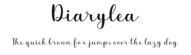 Diarylea by Sizimon.id — Script Handwritten Font — thumbnail 1