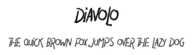 Diavolo by Figuree Studio — Script Handwritten Font — thumbnail 1