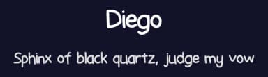 Diego by Seavanya — Script Handwritten Font — thumbnail 2