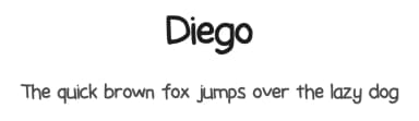 Diego by Seavanya — Script Handwritten Font — thumbnail 1