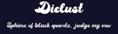Dielust by Achmad Yani — Script Handwritten Font — thumbnail 2