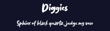 Diggies by Weape Studio — Script Handwritten Font — thumbnail 2