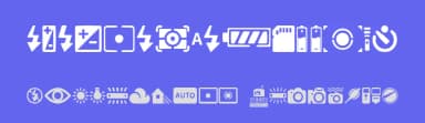 Digital Camera Symbols by Woodcutter — Dingbats Font — thumbnail 3