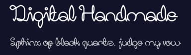 Digital Handmade by weknow — Script Handwritten Font — thumbnail 2