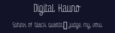 Digital Kauno by Fenotype — Script Handwritten Font — thumbnail 2