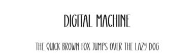 Digital Machine by Andi Moz — Script Handwritten Font — thumbnail 1