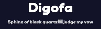 Digofa by twinletter — Sans Serif Font — thumbnail 2