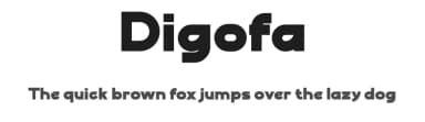 Digofa by twinletter — Sans Serif Font — thumbnail 1