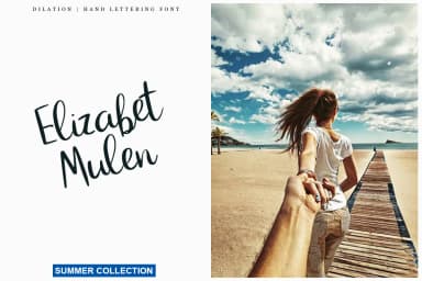 Dilation Font by Pasha Larin — Script Handwritten Font — thumbnail 3