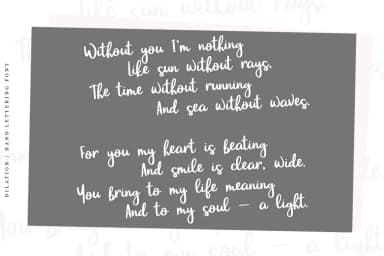 Dilation Font by Pasha Larin — Script Handwritten Font — thumbnail 4