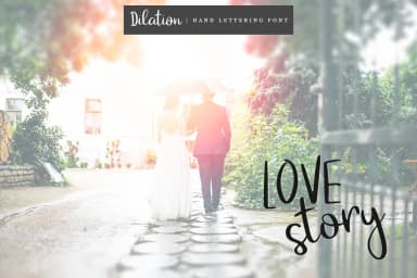 Dilation Font by Pasha Larin — Script Handwritten Font — thumbnail 5