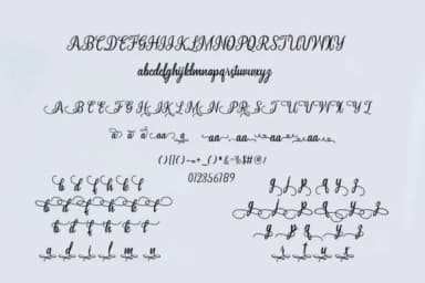 Diliya Font by AzzamStudio — Script Handwritten Font — thumbnail 8