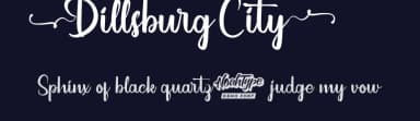 Dillsburg City by Noah Type — Script Handwritten Font — thumbnail 2