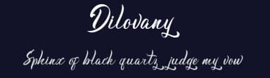 Dilovany by Javatype Studio — Script Handwritten Font — thumbnail 2