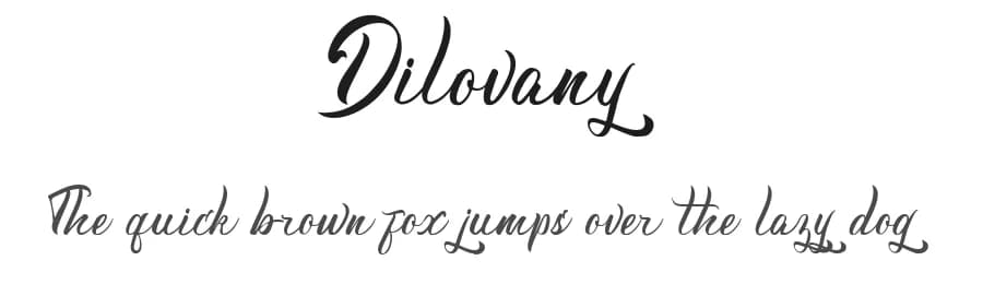 Dilovany by Javatype Studio — Script Handwritten Font — preview 1