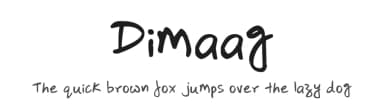 Dimaag by Sumit Kumar — Script Handwritten Font — thumbnail 1