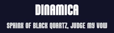 Dinamica by BrandSemut — Sans Serif Font — thumbnail 2