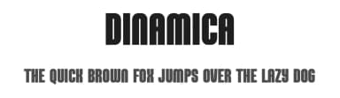 Dinamica by BrandSemut — Sans Serif Font — thumbnail 1