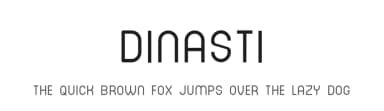 Dinasti by Michael Alexander — Sans Serif Font — thumbnail 1