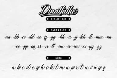 Dinattallie Font by Ditoollis Project — Script Handwritten Font — thumbnail 7