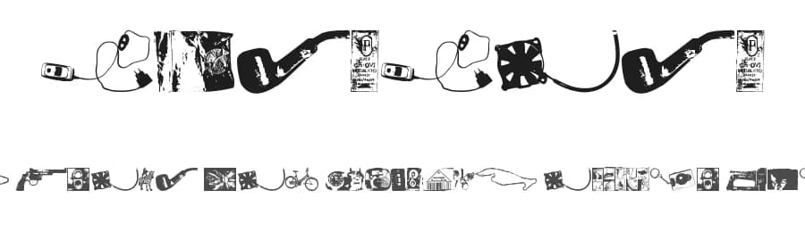 DingDong by Juha Korhonen — Dingbats Font