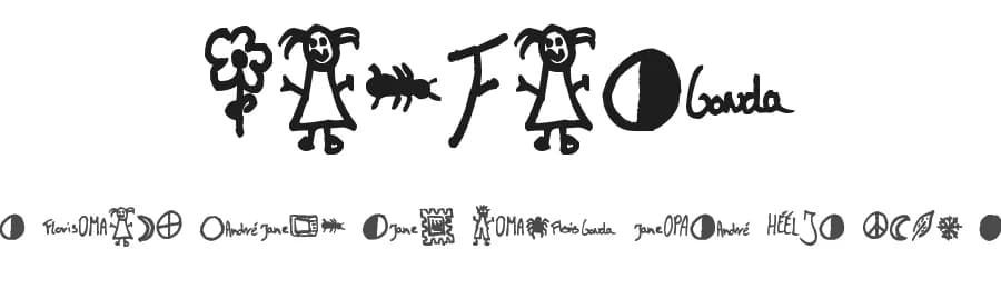 Dingies by Gonda Deenen — Dingbats Font