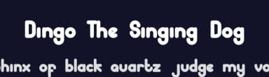 Dingo The Singing Dog by Nariswari Creative — Sans Serif Font — thumbnail 2