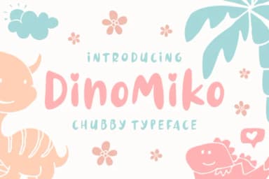 Dinomiko Font by Keithzo (7NTypes) — Script Handwritten Font — thumbnail 1